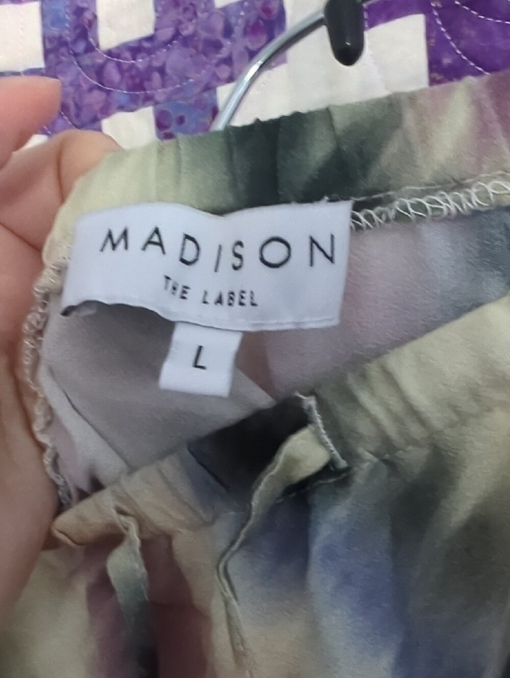 Tie-Dye Print Maxi Skirt - Picture 2 of 3